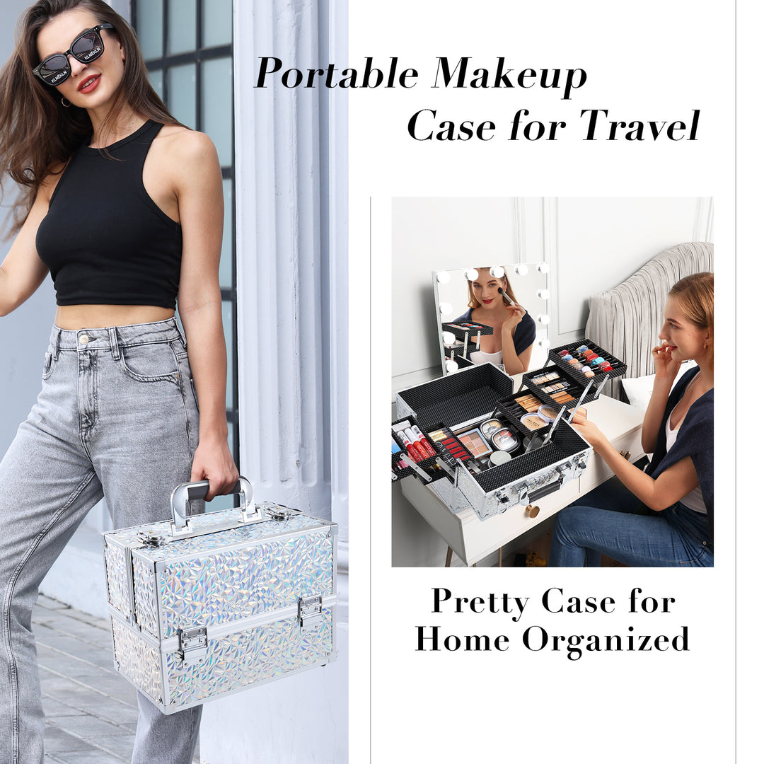 Stylish Makeup Case for Home and Travel
