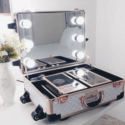 Best 12 Makeup Case with Lights for Travel