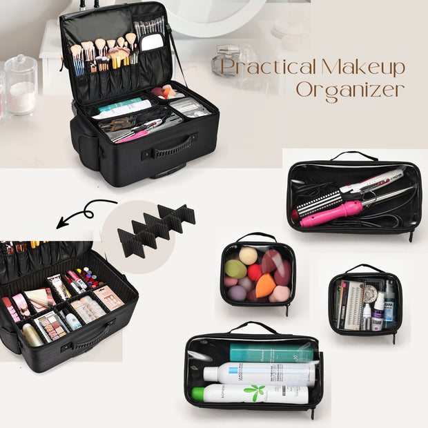 practical makeup rolling organizer - Joligrace