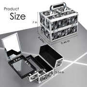 Joligrace Modern Cosmetic Storage Case with MirrorM93O