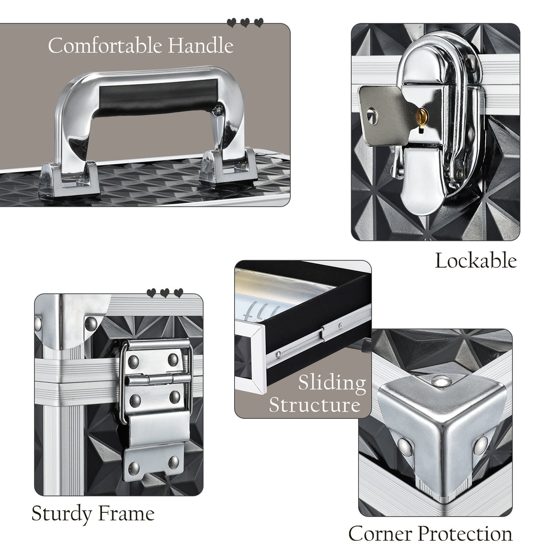 Elegant Line Art of Cosmetic Organizer - Appreciate the Fine Lines