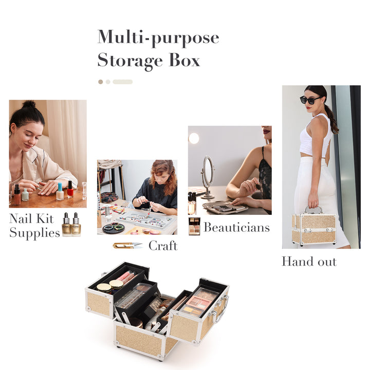 Everyday Beauty Storage - Compact Makeup Case for Daily Use