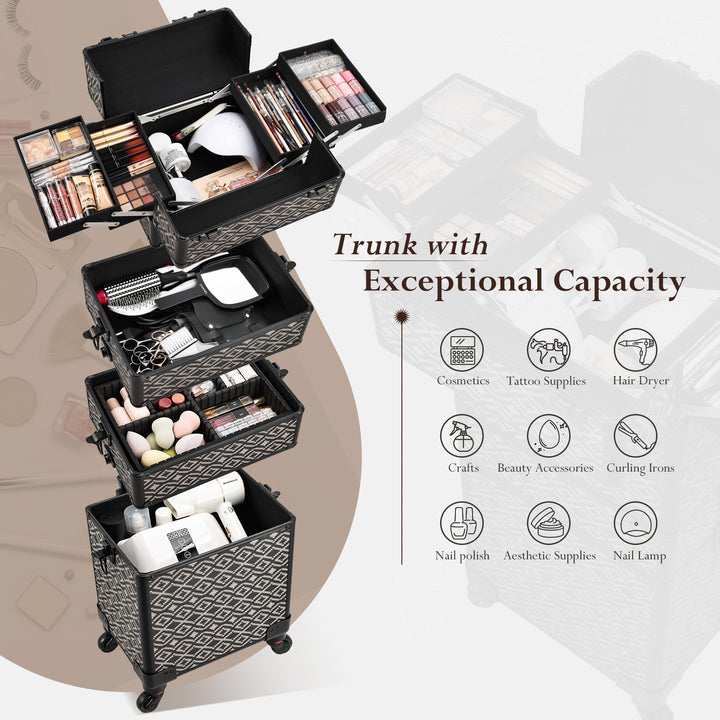 Extensive Makeup Storage - Maximize Capacity for Your Cosmetic Collection