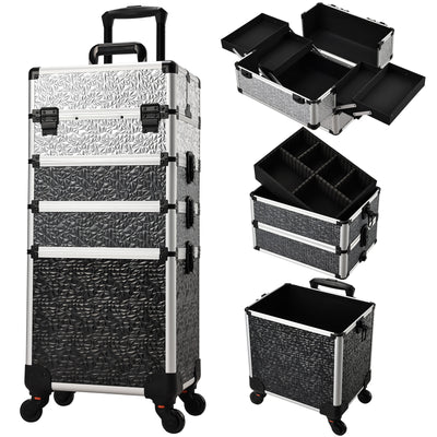 Rolling Makeup Vanity - Mobile Beauty Station for Makeup Enthusiasts