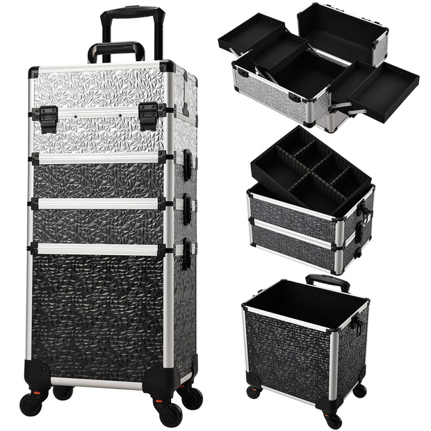 Rolling Makeup Vanity - Mobile Beauty Station for Makeup Enthusiasts