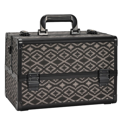 Professional Black Beauty Case with Dividers