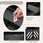 protable makeup case easy to clean