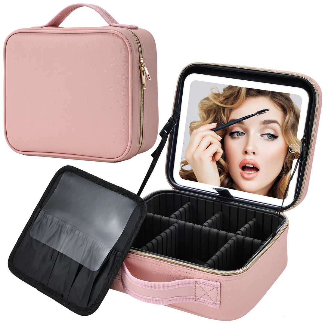 Joligrace Makeup Case with Lighted Mirror M97B