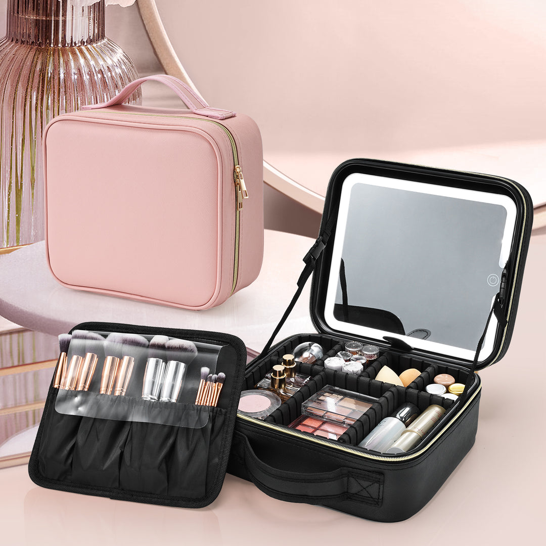 Joligrace Makeup Case with Lighted Mirror M97B