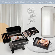 Rolling Makeup Trolley Case