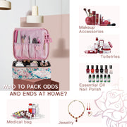 Stagiant Pink Rose Makeup Bag 69F - Joligrace