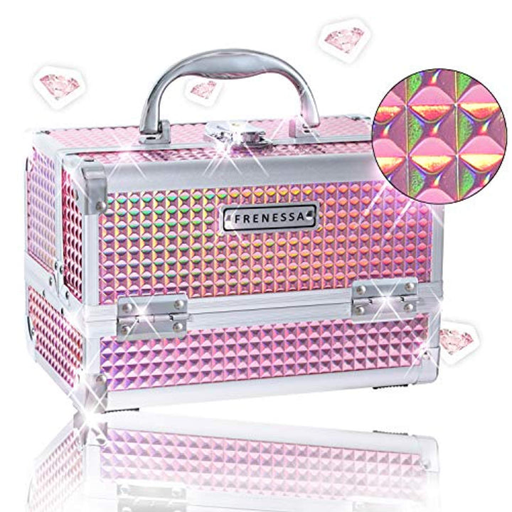 Frenessa Pink Makeup Case - Joligrace