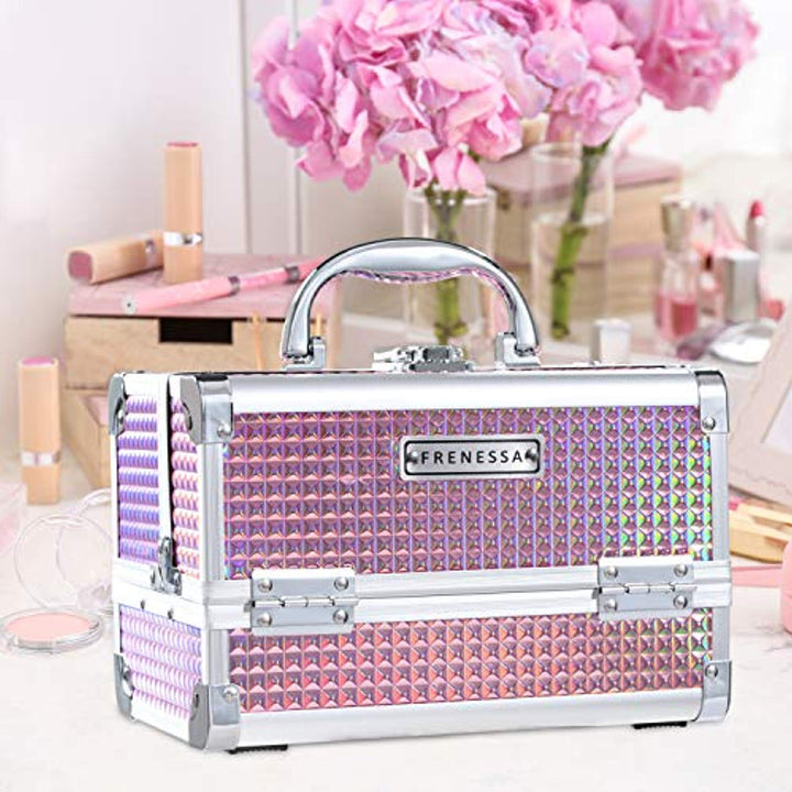 Frenessa Pink Makeup Case - Joligrace