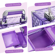 Purple Makeup Case 90D - Joligrace