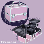 Frenessa Pink Makeup Case - Joligrace