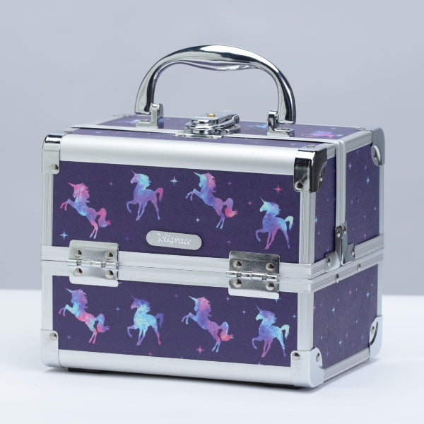 Joligrace Purple Unicorn Makeup Case M83K