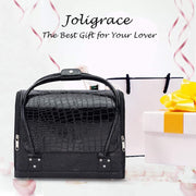 Joligrace Black Portable Makeup Bag 08V - Joligrace