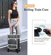 Rolling Makeup Train Case 85N - Joligrace